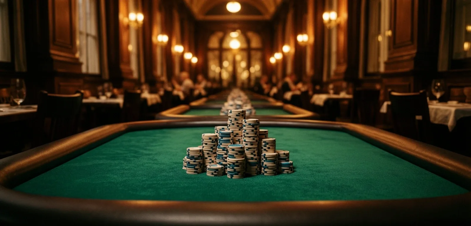 Poker Hall Atmosphere
